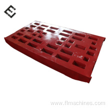 Customized High Manganese Jaw Plates